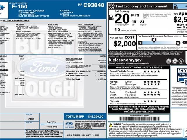 2021 Ford F-150 XL