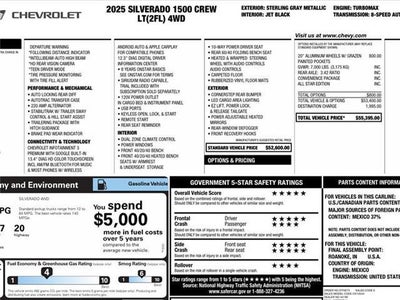 2025 Chevrolet Silverado 1500 LT (2FL)