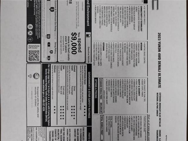 2023 GMC Yukon Denali Ultimate