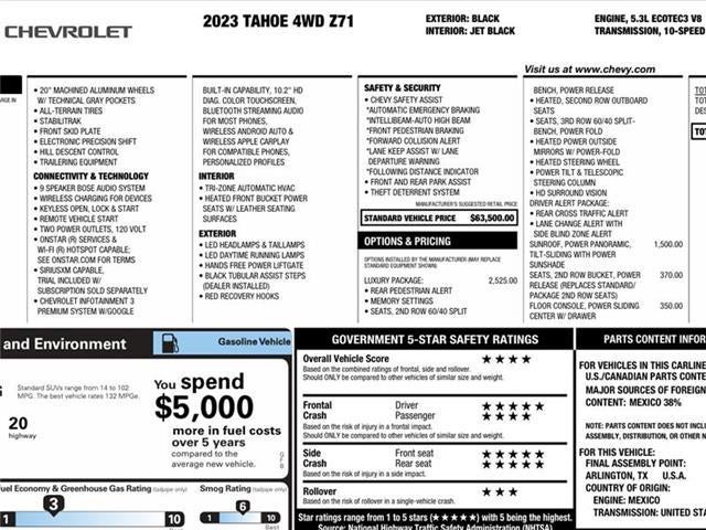 2023 Chevrolet Tahoe Z71