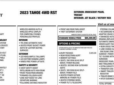 2023 Chevrolet Tahoe RST