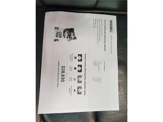 2023 Chrysler Pacifica Limited